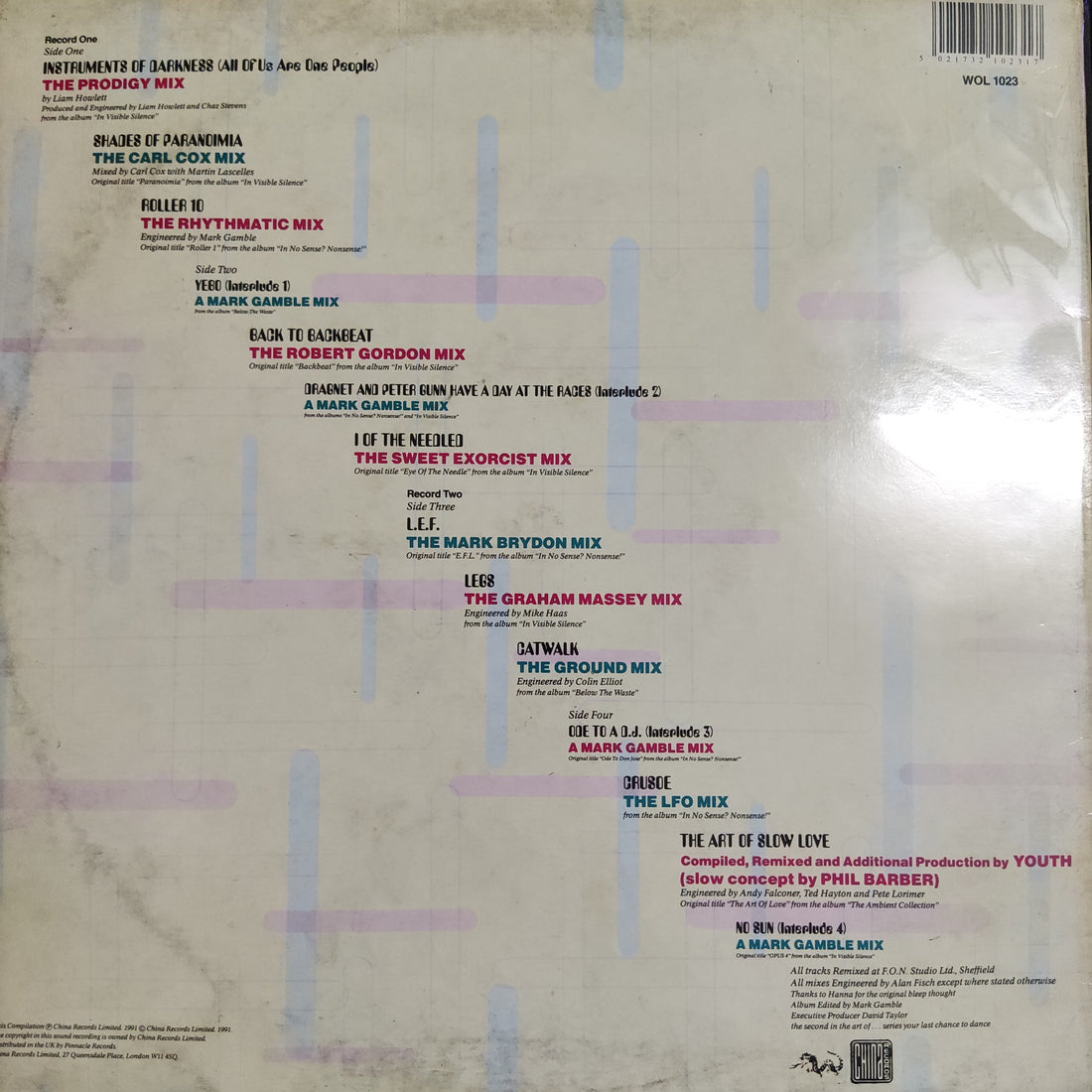 แผ่นเสียง The Art Of Noise - The FON Mixes Vinyl VG