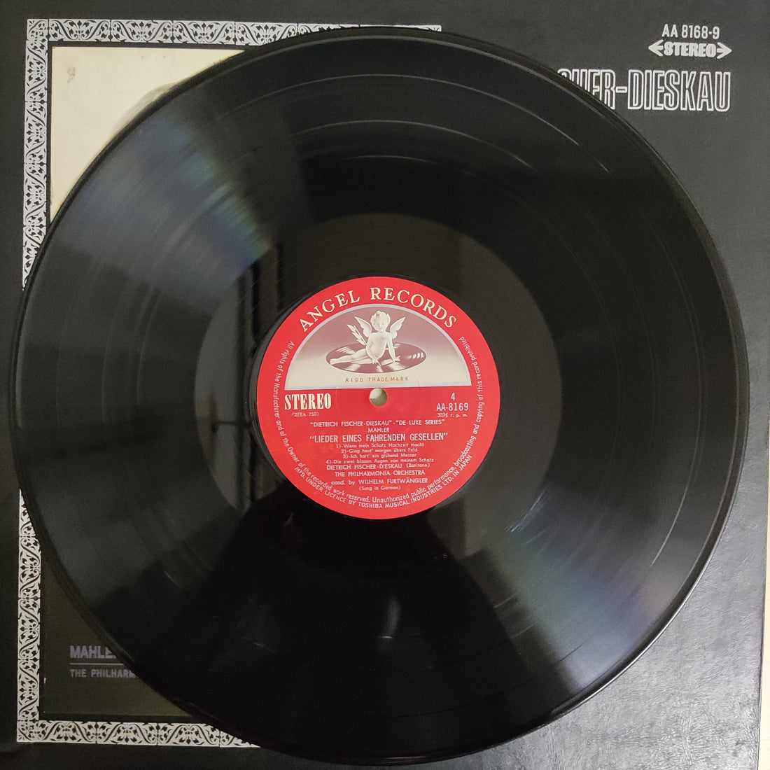 แผ่นเสียง Dietrich Fischer Dieskau - Schubert Winterreise Vinyl VG+ 2LPs