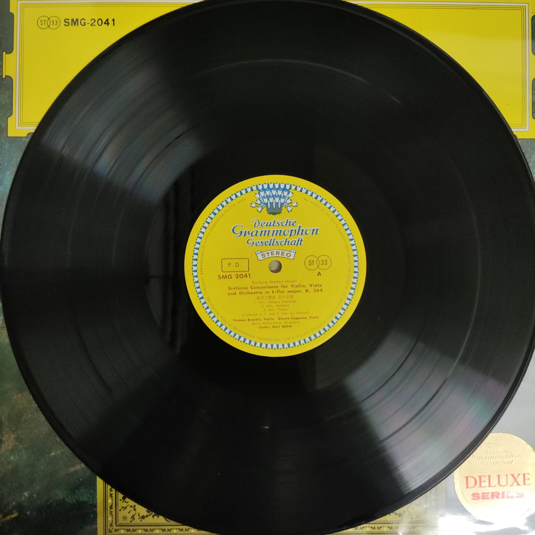 แผ่นเสียง Karl Böhm - Mozart Sinfonia Concertante E-Flat Major K.364 E-Flat Major K.297b Berlin Philharmonic Orchestra