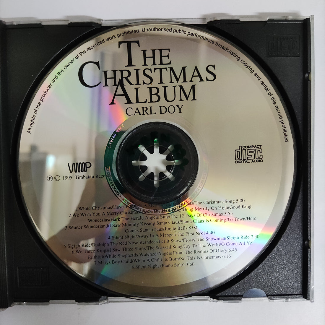 ซีดี Carl Doy - The Christmas Album CD VG+