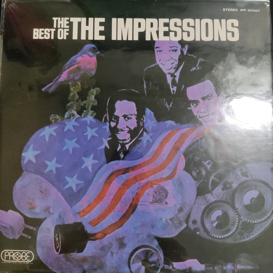 แผ่นเสียง The Impressions - The Best Of The Impressions Vinyl VG+