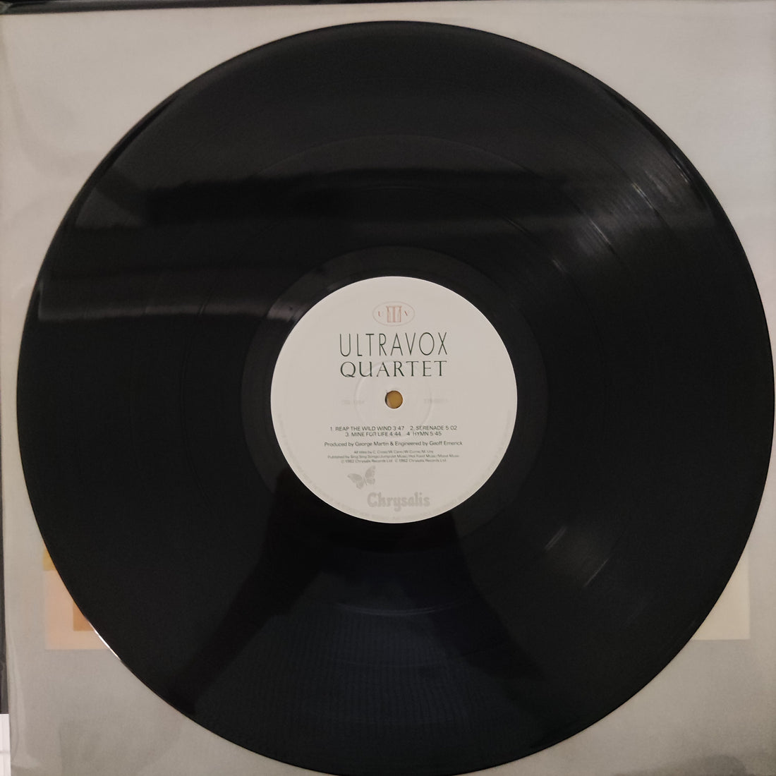 แผ่นเสียง Ultravox - Quartet Vinyl VG+