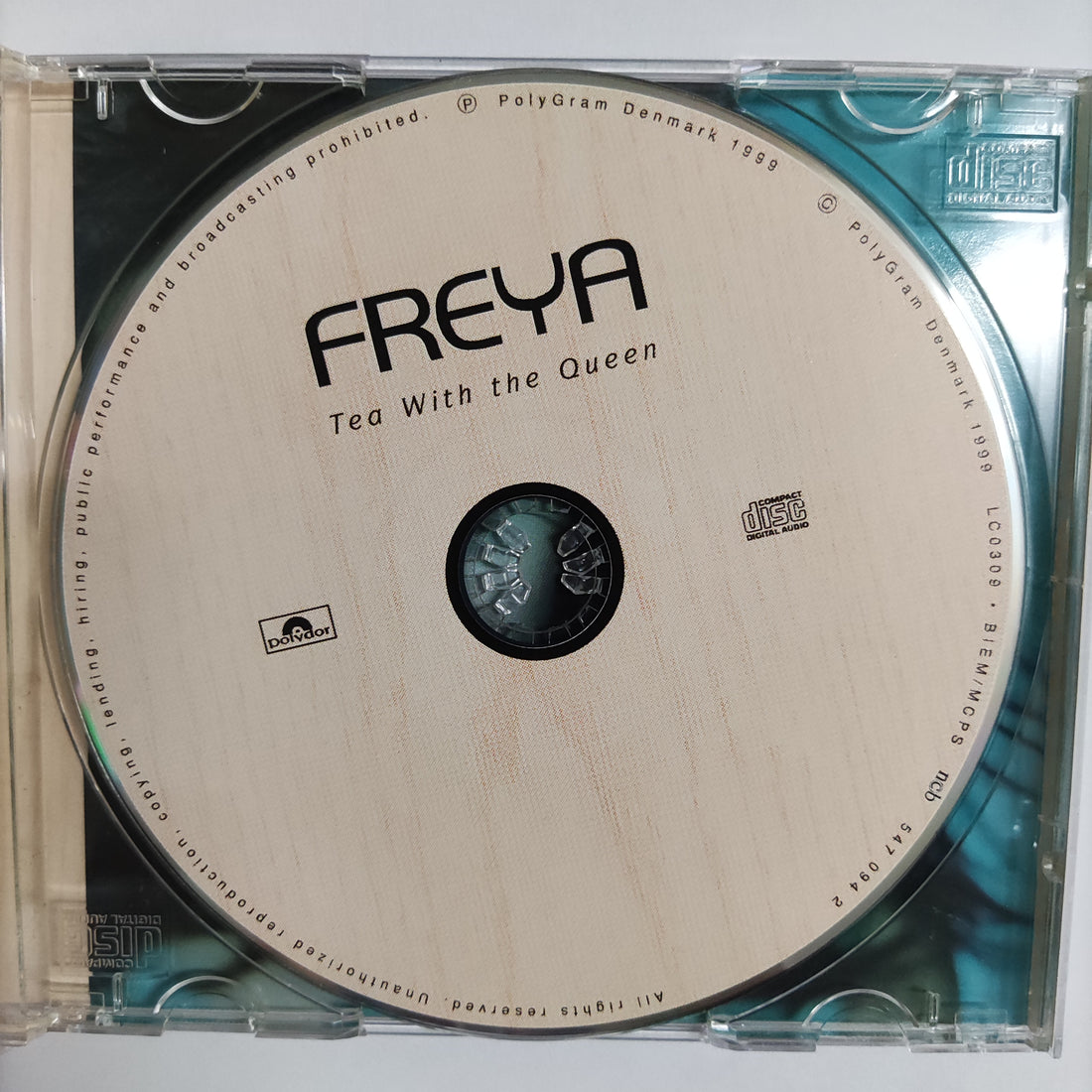 ซีดี Freya - Tea With The Queen CD VG+