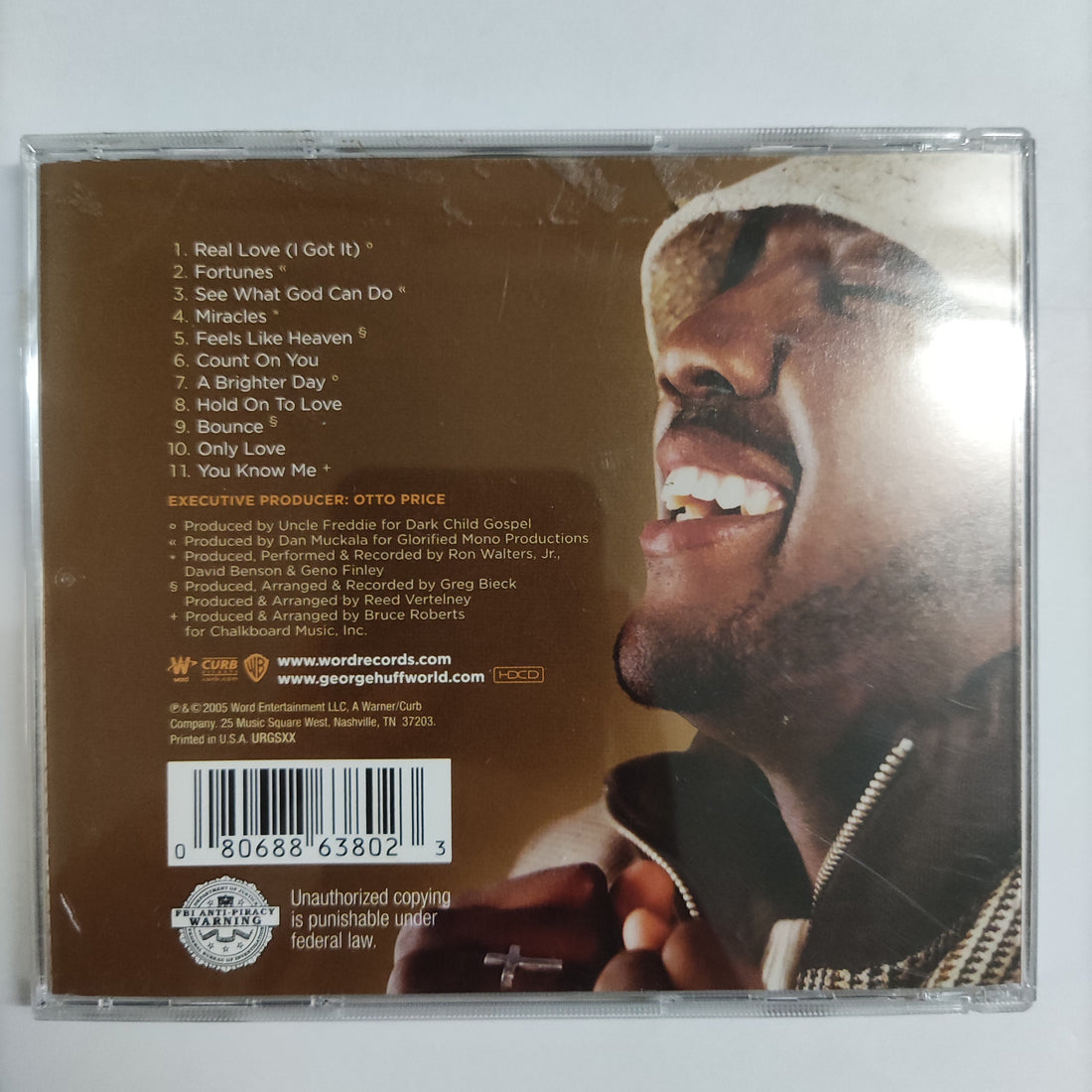 ซีดี George Huff - Miracles CD NM or M-