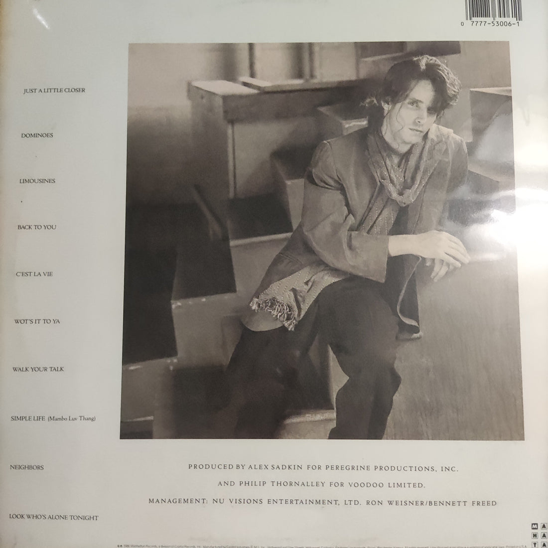 แผ่นเสียง Robbie Nevil - Robbie Nevil Vinyl VG+