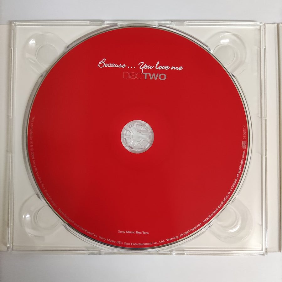 ซีดี Various - A Timeless Collection Of The Greatest Love Songs Because You Love Me CD NM 3CDs