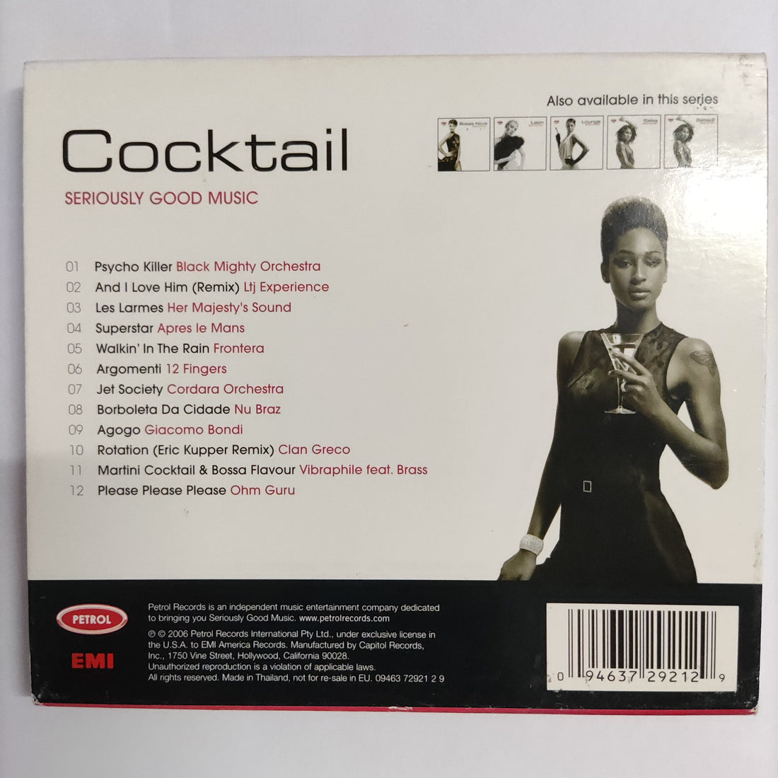 ซีดี Various – Cocktail Seriously Good Music CD NM