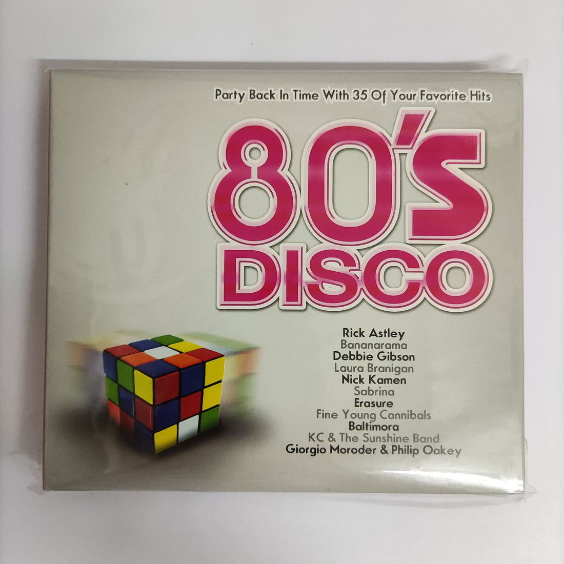 ซีดี Various - Party Back In Time With35 Of Your Favorite Hits 80's Disco CD NM 2CDs