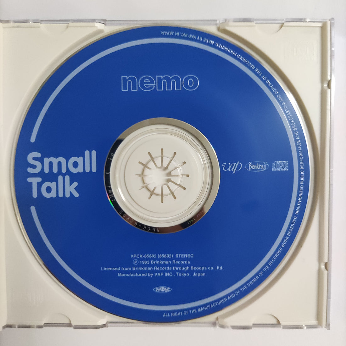 ซีดี Nemo - Nemo CD NM or M-