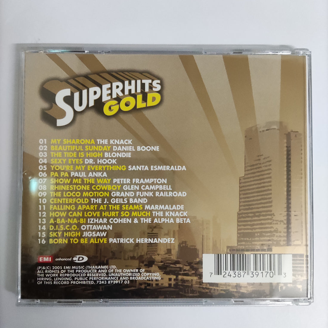 ซีดี Various - Super Hits Gold CD NM