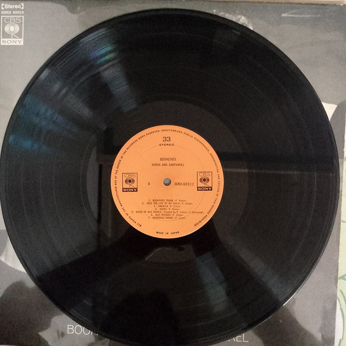 แผ่นเสียง Simon & Garfunkel - Bookends Vinyl VG+