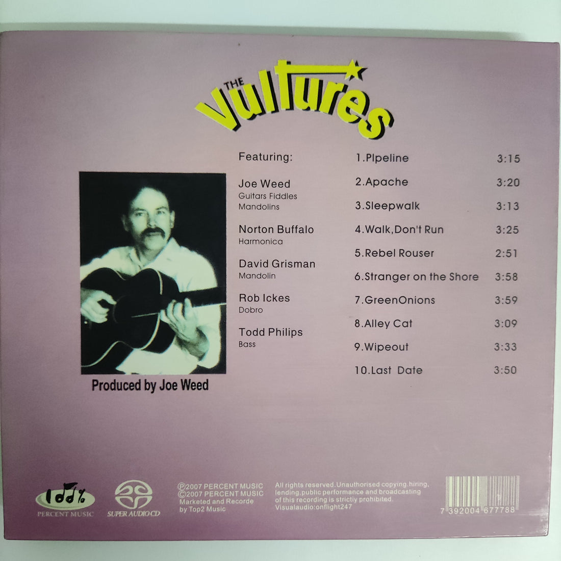 ซีดี Various - Joe Weed The Vultures CD VG+