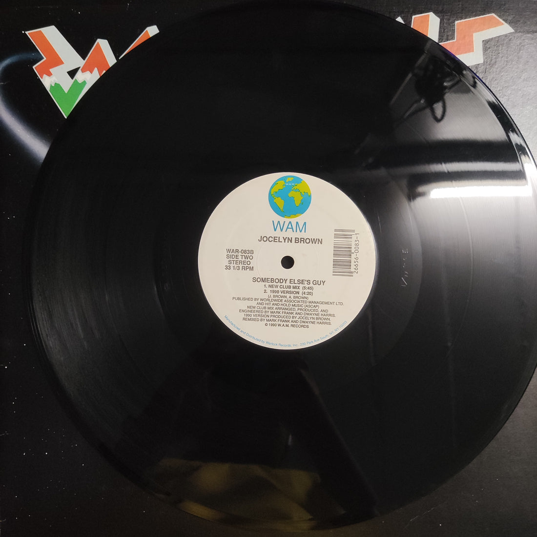 แผ่นเสียง Oliver Cheatham & Jocelyn Brown - Turn Out The Lights Vinyl VG+