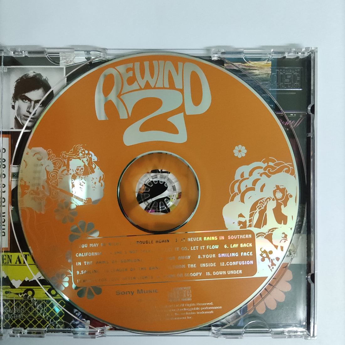ซีดี Various - Back To 70's-80's Rewind 2 CD NM