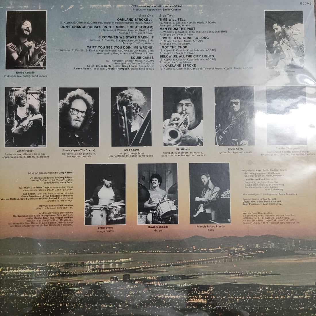 แผ่นเสียง Tower Of Power - Back To Oakland Vinyl VG+