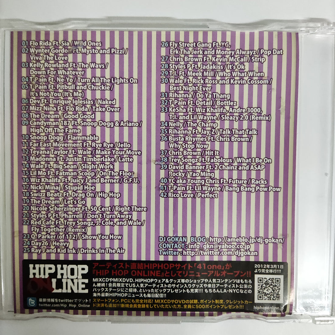 ซีดี Various - DJ Gokan - Club Hit Tunes And Luxury R & B Vol.19 CD VG+