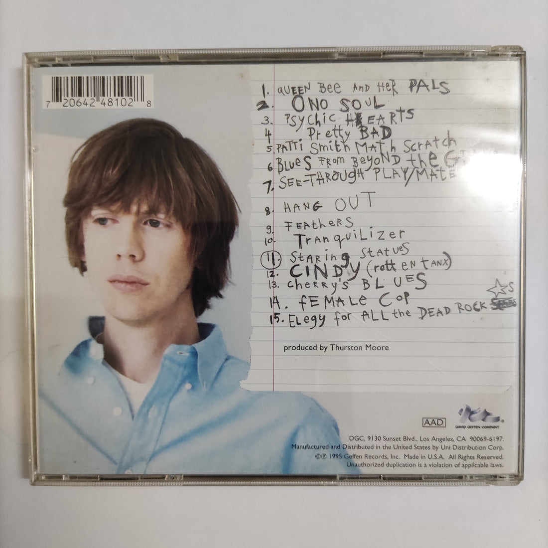 ซีดี Thurston Moore - Psychic Hearts CD VG+