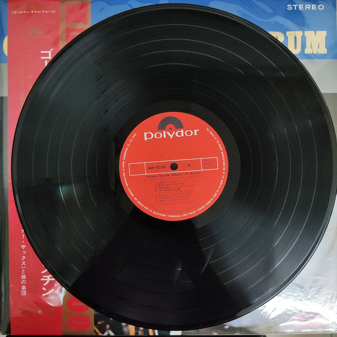 แผ่นเสียง Sil Austin - Golden Double Album Vinyl VG+ 2LPs