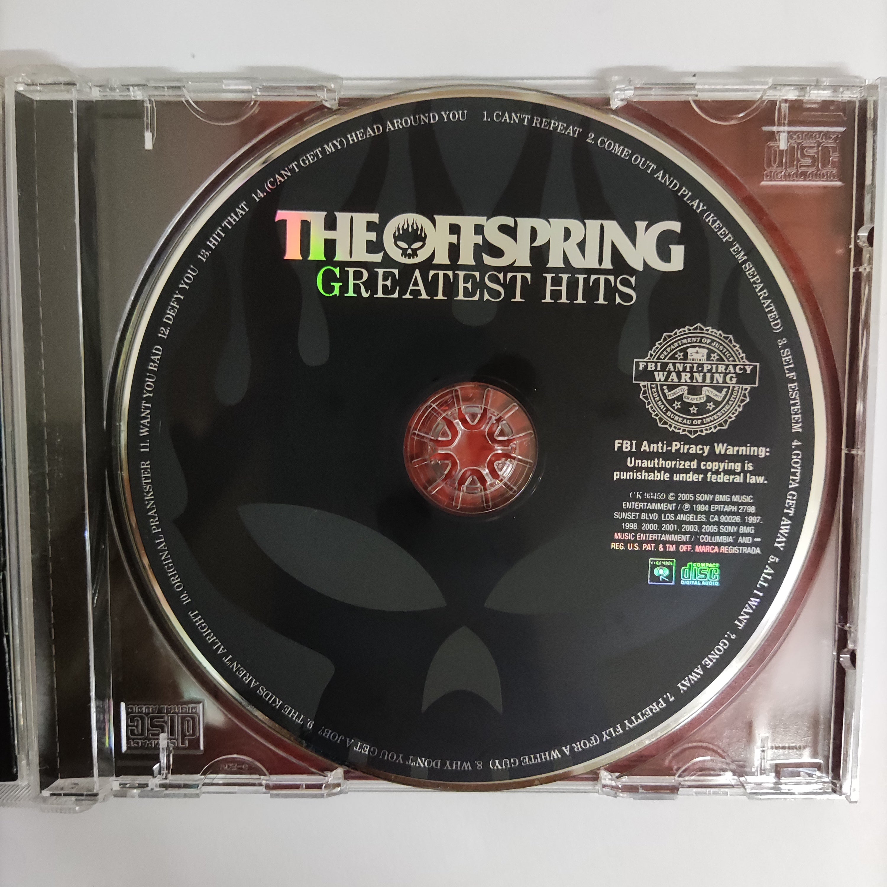 ซีดี The Offspring - Greatest Hits (CD) (VG) – Restory Music