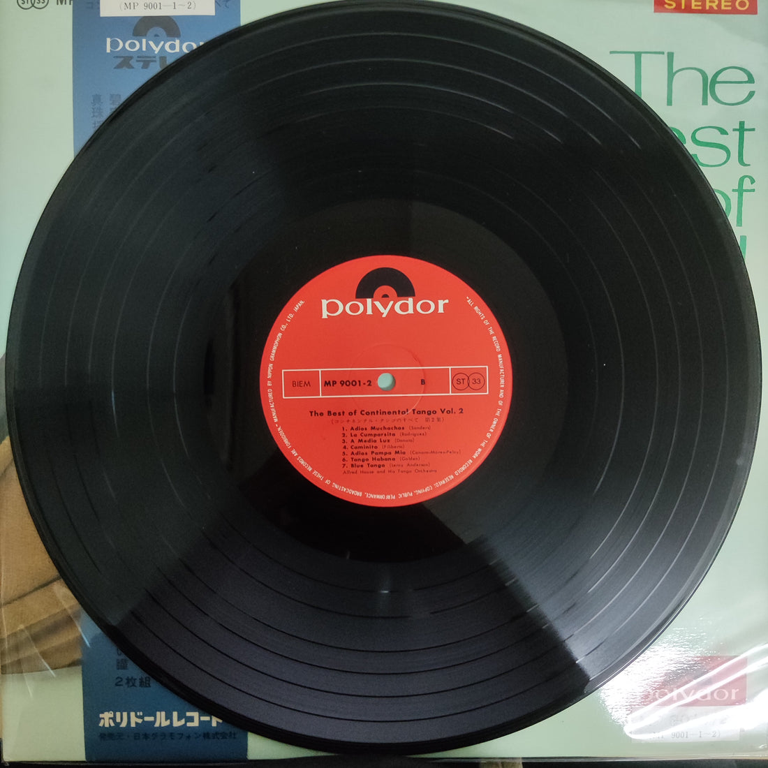 แผ่นเสียง Alfred Hause And His Tango Orchestra - The Best Of Continental Tango Vol. 1,2. Vinyl VG+ 2LPs