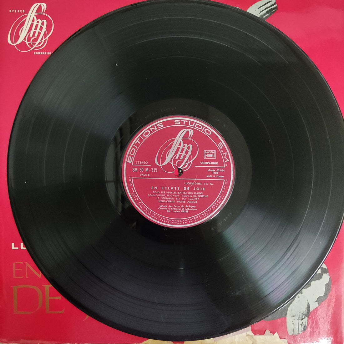 แผ่นเสียง Lucien Deiss - En Eclats De Joie Vinyl VG+