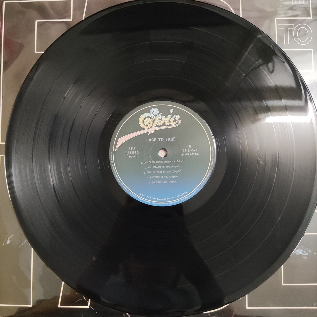 แผ่นเสียง Face To Face - Face To Face Vinyl VG+