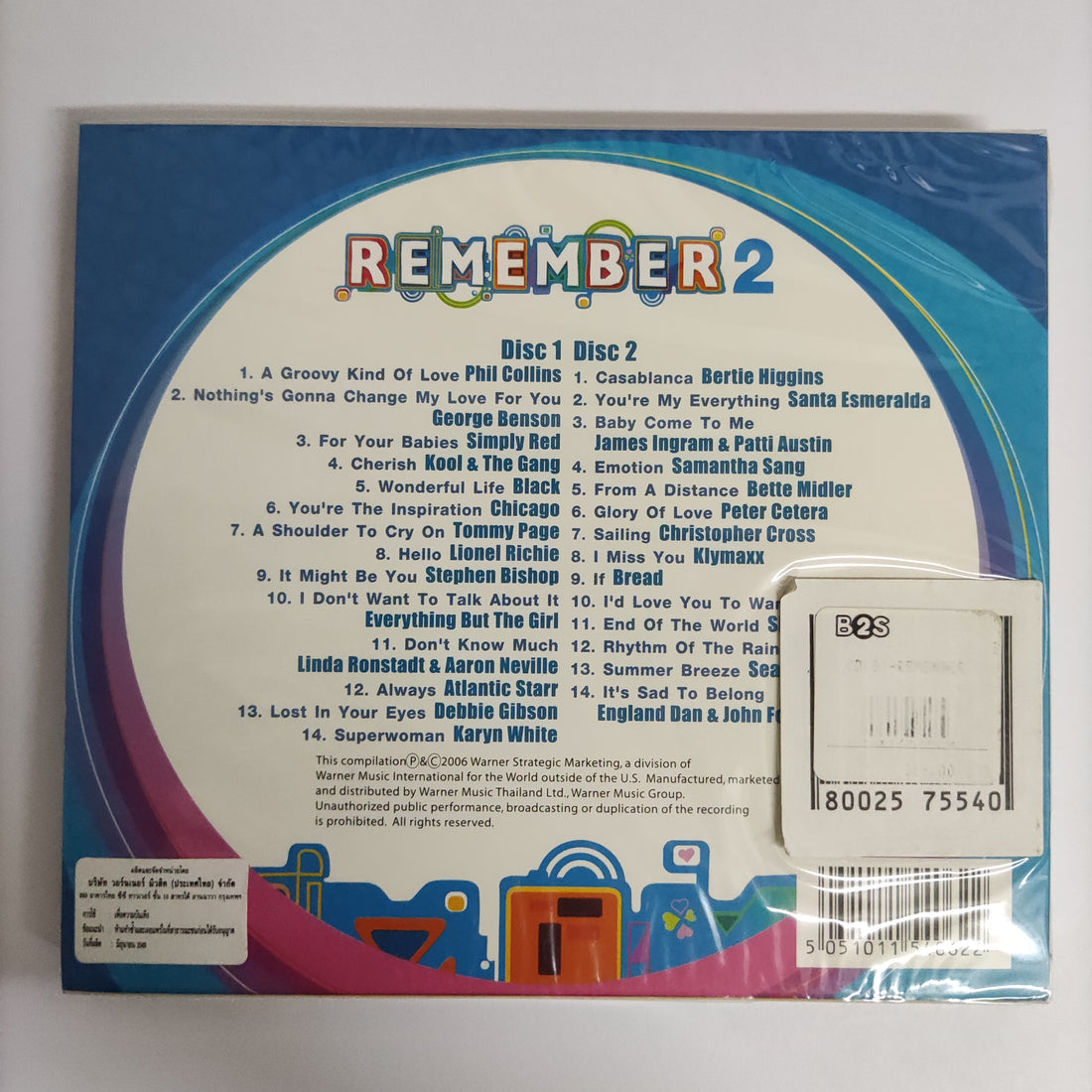ซีดี Various - Remember 2 Love Song That Will Always Be A Part Of You CD NM
