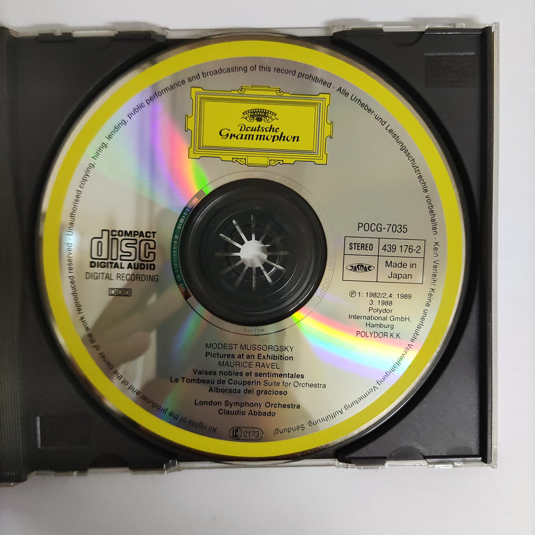 ซีดี Mussorgsky - Ravel Pictures At An Exhibition CD VG+