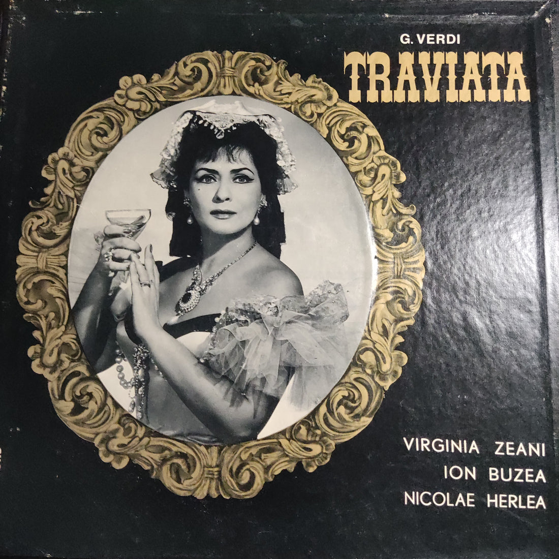 แผ่นเสียง Giuseppe Verdi - Traviata Vinyl VG+ 3LPs
