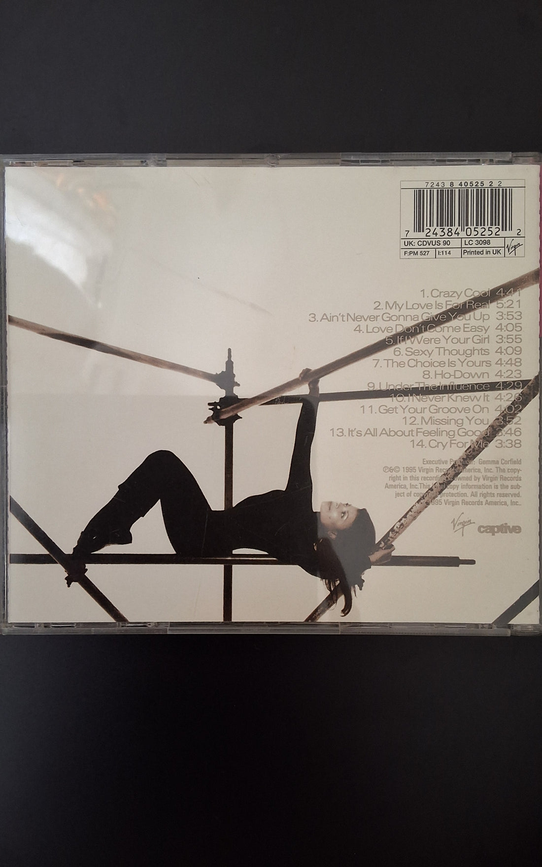 ซีดี Paula Abdul - Head Over Heels CD VG