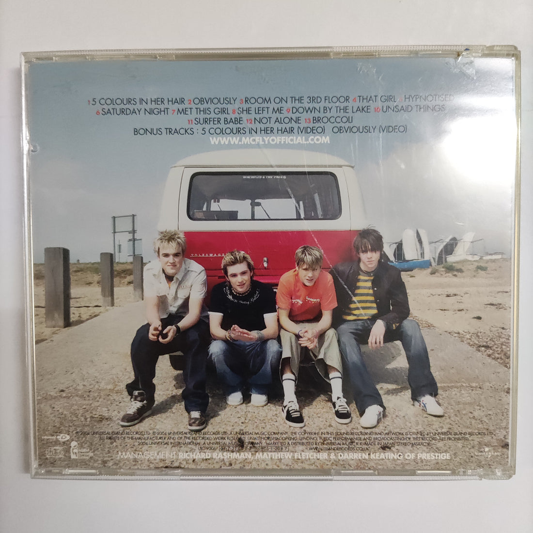 ซีดี McFly - Room On The 3rd Floor CD VG+
