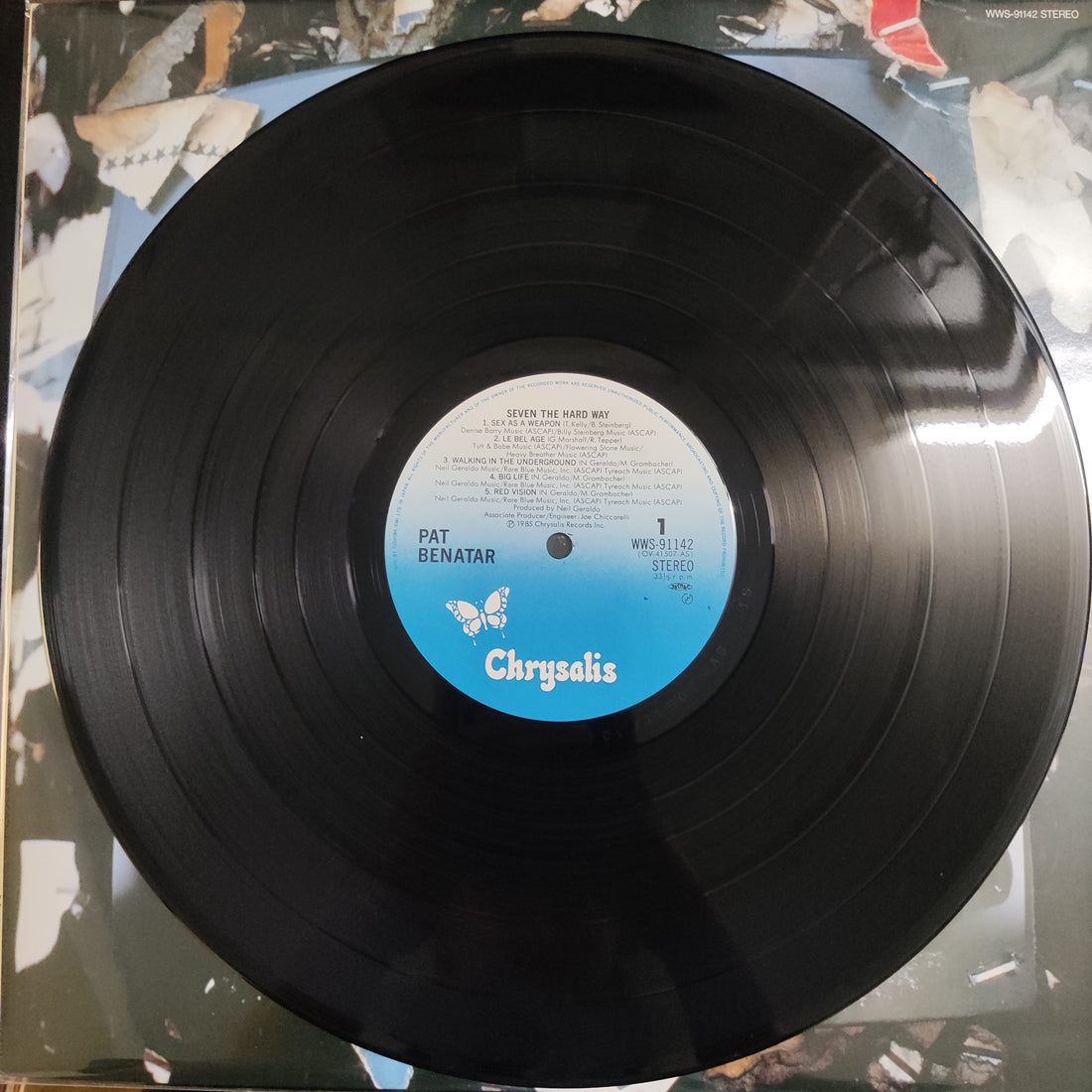 แผ่นเสียง Pat Benatar - Seven The Hard Way Vinyl VG+