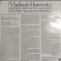 แผ่นเสียง Vladimir Horowitz - Favorite Beethoven Sonatas Vinyl VG+