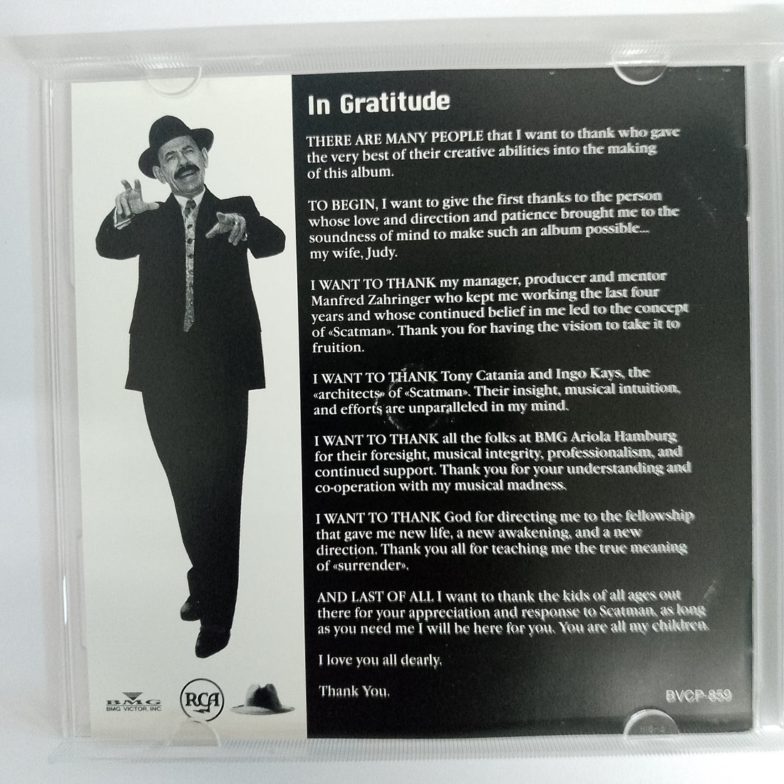 ซีดี Scatman John - Scatman's World CD VG+