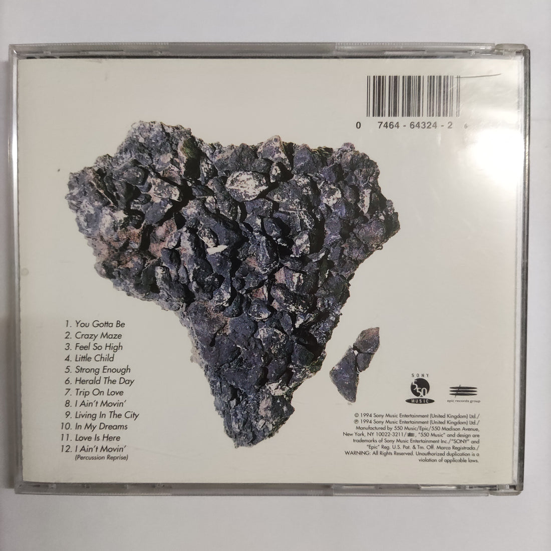 ซีดี Des'ree - I Ain't Movin' CD VG+