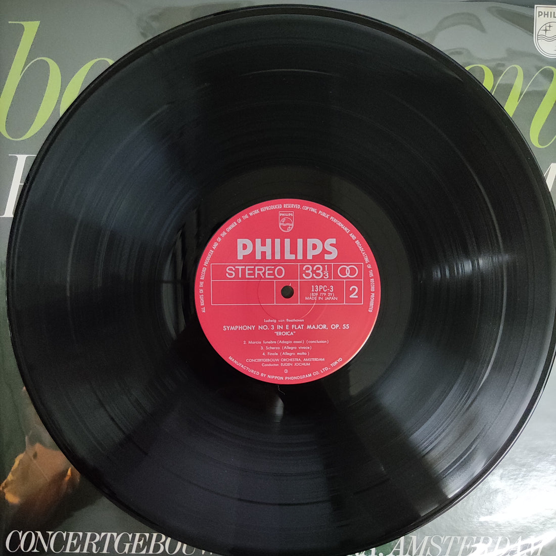 แผ่นเสียง Eugen Jochum - Beethoven Symphony No.3 Eroica Vinyl VG+