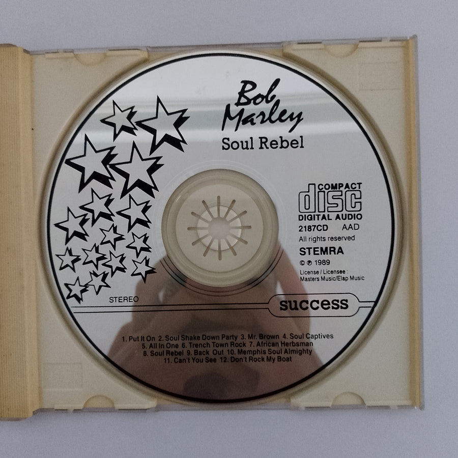 ซีดี Bob Marley - Soul Rebel CD VG+