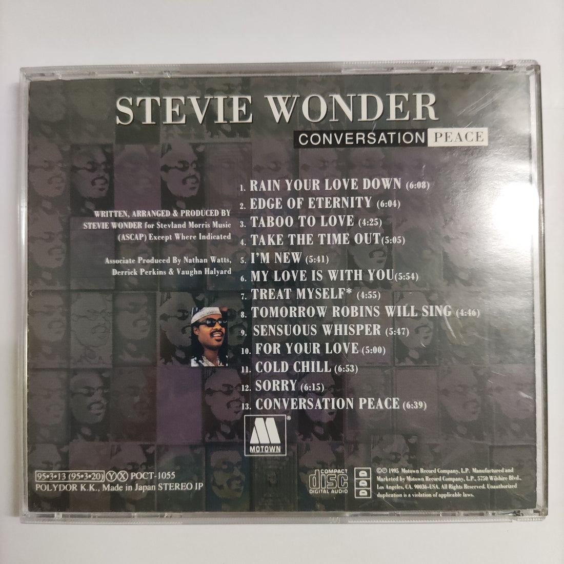 ซีดี Stevie Wonder - Conversation Peace CD VG+