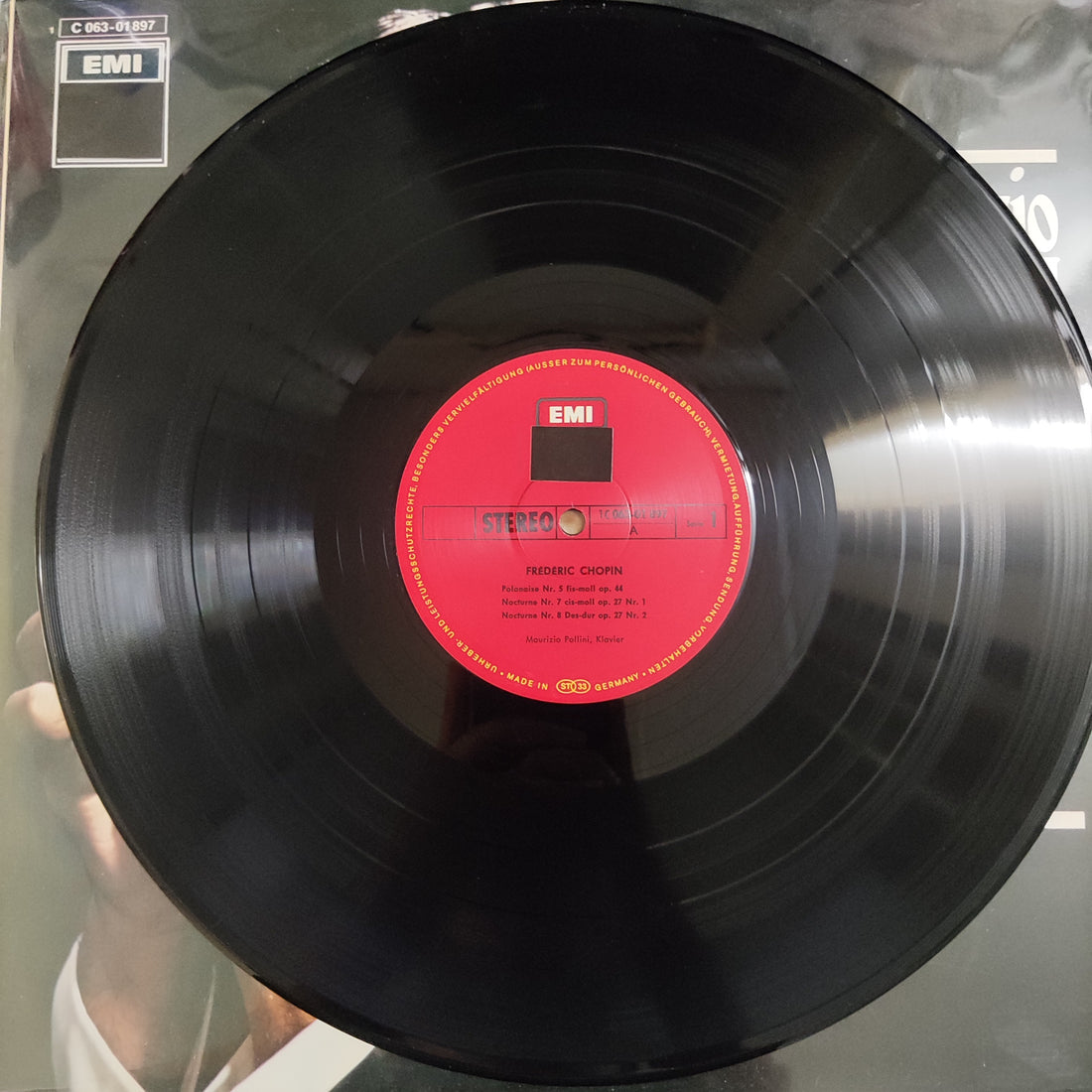 แผ่นเสียง Maurizio Pollini, Frédéric Chopin - Polonaisen / Nocturnes / Ballade Vinyl VG+