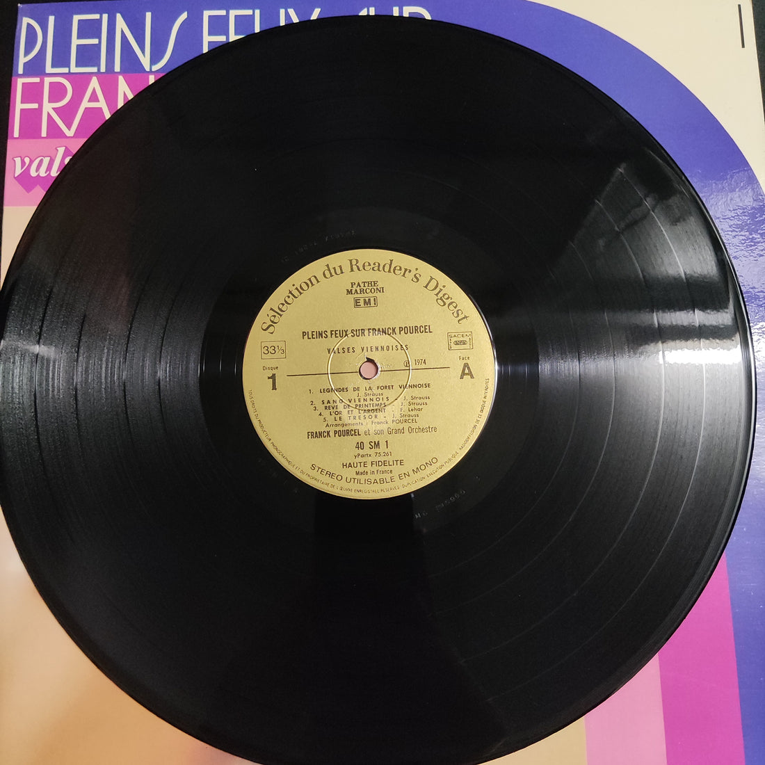 แผ่นเสียง Franck Pourcel - Pleins Feux Sur Vinyl VG+ 9LPs