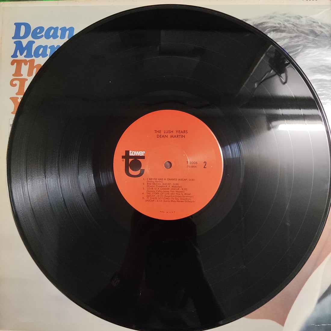 แผ่นเสียง Dean Martin - The Lush Years Vinyl VG+