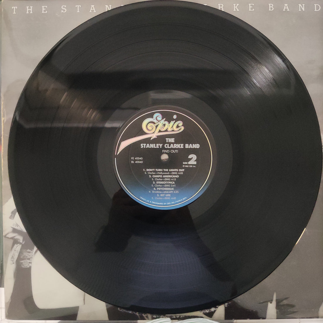 แผ่นเสียง The Stanley Clarke Band - Find Out! Vinyl VG+
