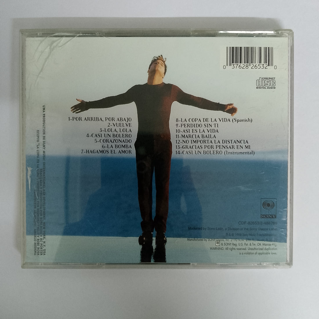 ซีดี Ricky Martin - Vuelve CD VG