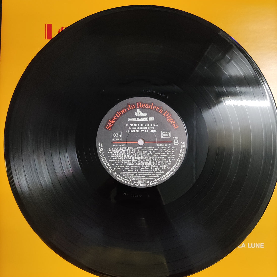 แผ่นเสียง Various - Les Cingles Du Music-Hall De Jean-Christophe Averty Vinyl VG+ 10LPs