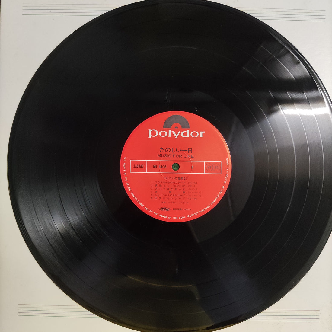 แผ่นเสียง Various - Music For Life Vinyl VG+ 10LPs