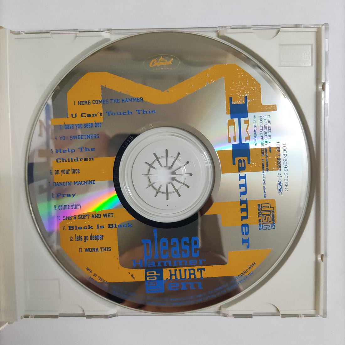 ซีดี MC Hammer - Please Hammer Don't Hurt 'Em CD VG+