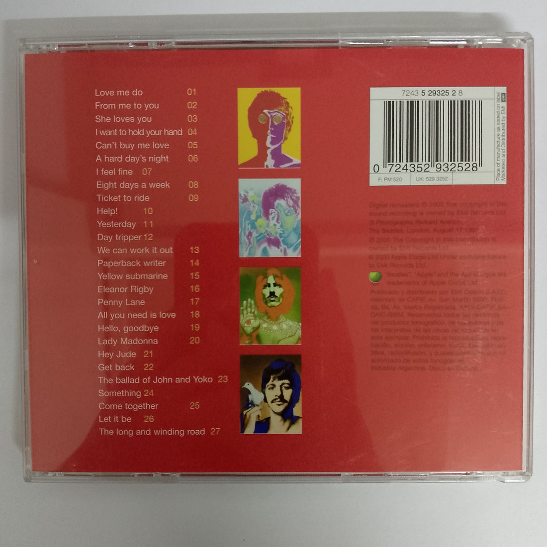 ซีดี The Beatles - 1 CD VG+