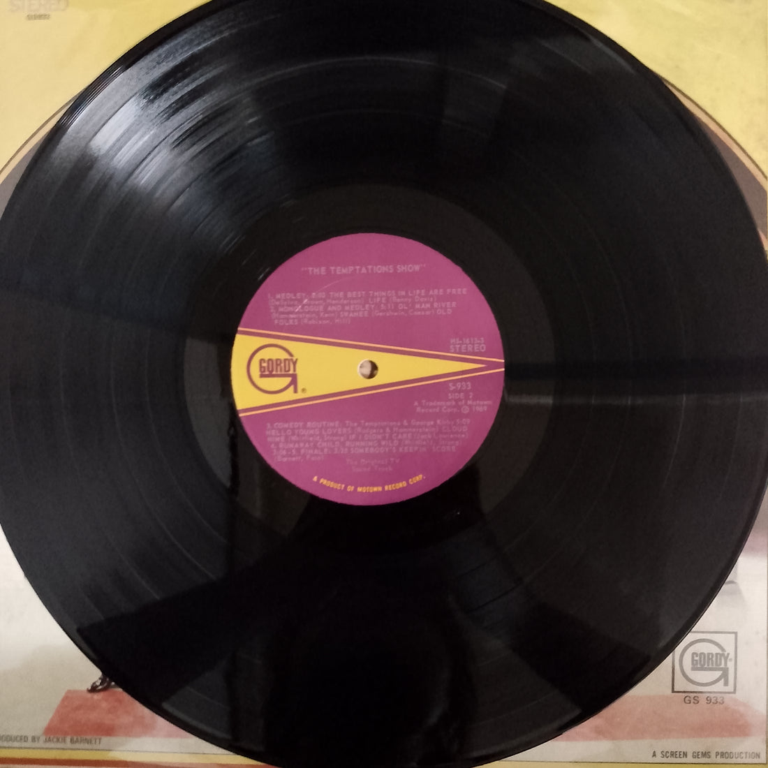 แผ่นเสียง The Temptations - The Temptations Show Vinyl VG+