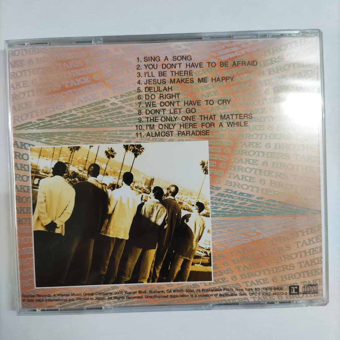 ซีดี Take 6 - Brothers CD VG+