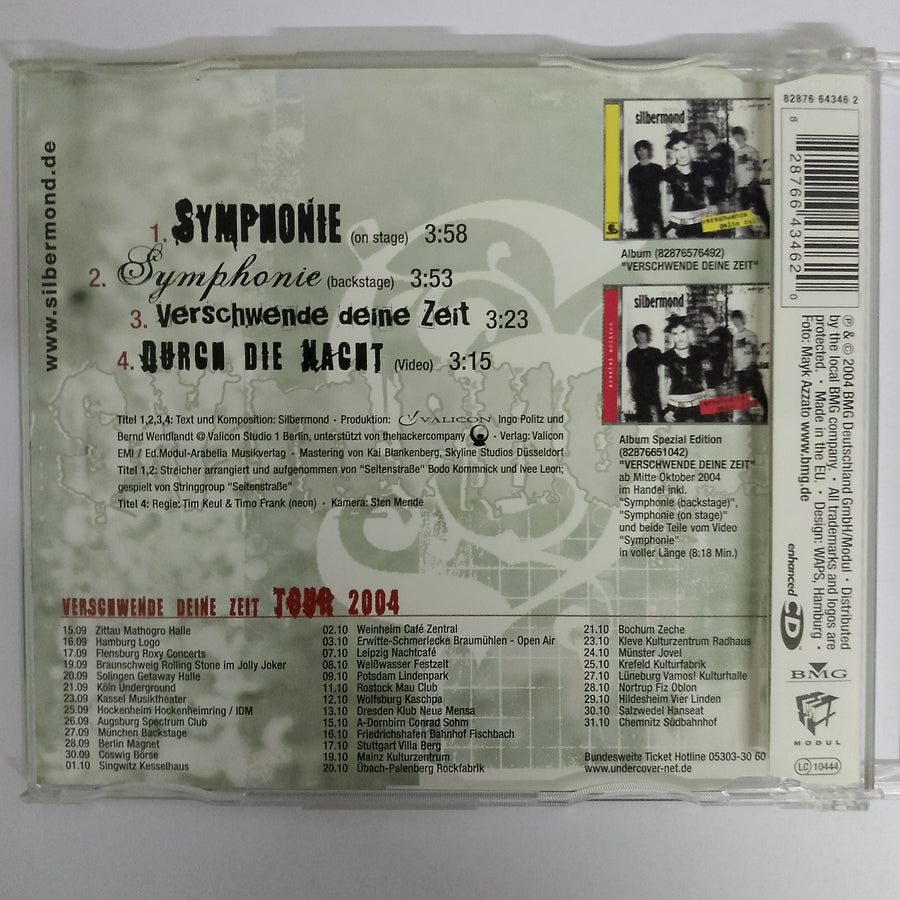 ซีดี Silbermond - Symphonie CD VG+